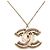 Collana Placcata Oro Chanel Coco Mark D'oro - vista 2