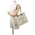 Chanel Deauville Medium Tote Bag Beige - Ansicht 4