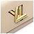 Cartera Bifold Long Twist de Louis Vuitton Beige - vista 8