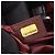 Borsa Tote Piccola Coco Cocoon di Chanel Nero Bordò - vista 5