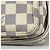 Borsa a Spalla Naviglio Damier Azur di Louis Vuitton Bianco - vista 11