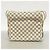 Borsa a Spalla Naviglio Damier Azur di Louis Vuitton Bianco - vista 12