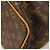 Borsa Tote Louis Vuitton Monogram Palermo GM Marrone - vista 11