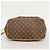 Borsa Tote Louis Vuitton Monogram Palermo GM Marrone - vista 3