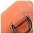Borsa a tracolla Hermès Orange Mini Swift Berline Arancione Pesca - vista 10