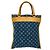 Borsa Tote in Denim Monogram Louis Vuitton Blu Beige - vista 3