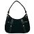 Borsa a spalla in pelle nera e tela Salvatore Ferragamo Nero - vista 3