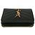 Billetera bi-fold de cuero negro Saint Laurent - vista 3