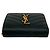Billetera bi-fold de cuero negro Saint Laurent - vista 6