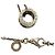 Bulgari Pendente a catena Bvlgari B.zero1 in oro bianco 18K Argento - vista 3