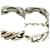 Ring Hermès Anello in argento con motivo a catena HERMES  - vista 2