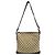 Borsa a Spalla Gucci in Tela GG Marrone - vista 3