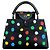 Capucines Borsa a Spalla Louis Vuitton Collaborazione Yayoi Kusama Nero Multicolore - vista 3