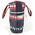 Rote Leder Schultertasche Chanel Central Station - Ansicht 3