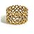 Anel Triplo Coração Coroa de Corações em Ouro 18K Tiffany & Co. Prata Dourado - vista 4
