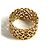 Anel Triplo Coração Coroa de Corações em Ouro 18K Tiffany & Co. Prata Dourado - vista 5