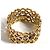 Anel Triplo Coração Coroa de Corações em Ouro 18K Tiffany & Co. Prata Dourado - vista 6