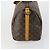 Louis Vuitton Keepall Bandouliere Monogram Canvas 45 Marrone - vista 3