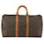 Louis Vuitton Keepall Monogram Canvas 50 Marrone