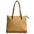 Céline Celine Macadam Blason Leder Tote Bag Beige