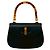Bolsa de couro de bezerro Old Turnlock da Gucci Preto