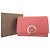 Bulgari Monedero de cuero rosa Bvlgari - vista 2