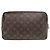 Borsa Clutch Louis Vuitton True Toilet 28 Monogram Marrone Monogramma - vista 2