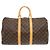 Borsa Boston Keepall 45 Monogram Louis Vuitton Marrone Monogramma