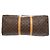 Borsa Boston Monogram Keepall Bandoulière 55 Louis Vuitton Marrone Monogramma - vista 3