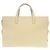 Loewe Logo Leder Tasche in Elfenbein Roh