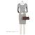 Clutch Eva Damier Ebene Louis Vuitton Marrone - vista 5