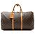 Duffle Louis Vuitton Vintage Monogram Canvas Keepall Bandouliere 50 Marrone