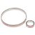 MARC JACOBS Medaillon Metall Bangle Ring 2in1 Zubehör