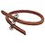 Hermès Bracciale in pelle e metallo Hermes Roulette Hill Marrone