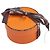 Hermès Bracciale in pelle e metallo Hermes Roulette Hill Marrone - vista 6