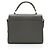 Saint Laurent Grain de Poudre Monograma Cassandra Mini Alça Superior - vista 3