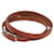 Hermès Hermes Api1 Lederarmband Braun