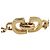 Christian Dior Collana Piastra Logo Dior D'oro Metallico - vista 5
