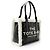 Große Tasche The Tote aus zerknittertem Leder und Kunstfell von Marc Jacobs Schwarz - Ansicht 2