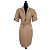 Thierry Mugler tailleur marrone con giacca a maniche corte