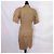 Thierry Mugler tailleur marrone con giacca a maniche corte - vista 2