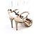 Pumps in pelle Valentino Garavani D'oro Bronzo - vista 3