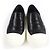 Timeless Chanel COCO Mark Leder Slip-Ons Schwarz - Ansicht 4