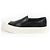 Timeless Chanel COCO Mark Leder Slip-Ons Schwarz - Ansicht 5