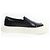 Timeless Chanel COCO Mark Leder Slip-Ons Schwarz - Ansicht 6