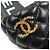 Timeless Sandali Chanel Coco Mark Matelasse in agnello Nero - vista 9