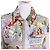 Camisa de seda Mont Saint-Michel de Hermès Multicolor - vista 4