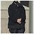 Autre Marque Abrigo de lana Melton retráctil Monty Gloverall × Engineered Garments Negro - vista 3