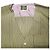 Autre Marque Camicia V Collo R/N Strisce Ondulate Jq. Verde Verde oliva - vista 5