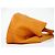 Borsa Picotin Lock Hermès Togo GM Arancione - vista 3